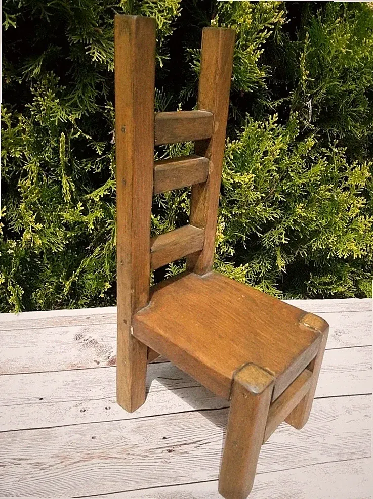 Solid Oak Mission Style Recliner Chair